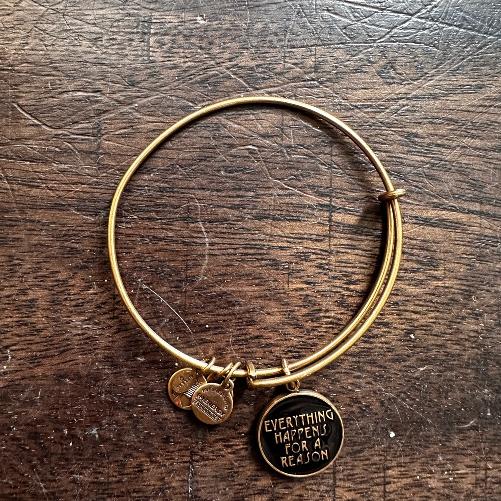 Brass Alex & Ani Bracelet